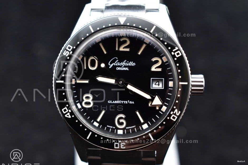 Black 1:1 FreshLook Spezialist RXW 448 39mm SeaQ Version Factory Best 0720